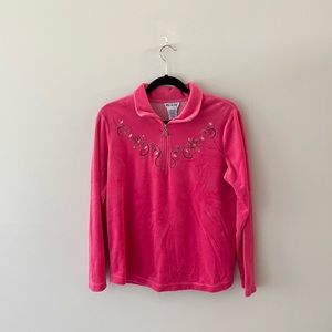 BLAIR Wintery Velvet Quarterzip